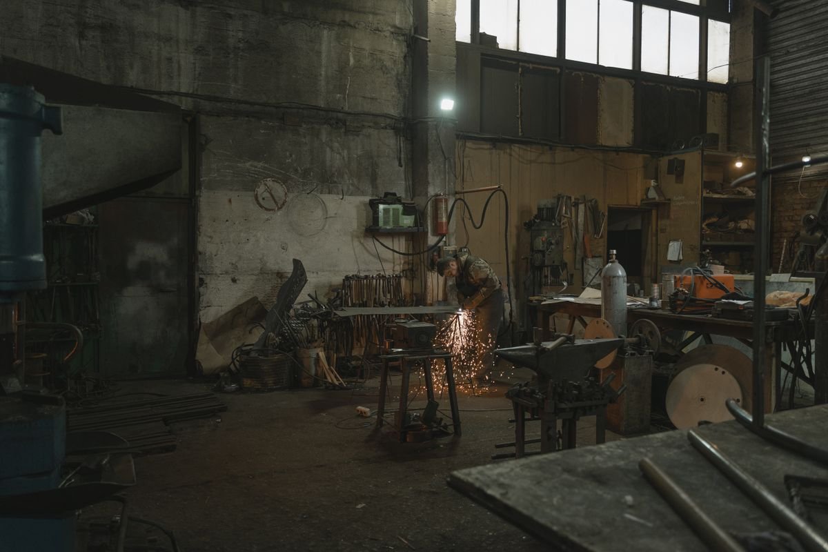 Signage fabrication workshop